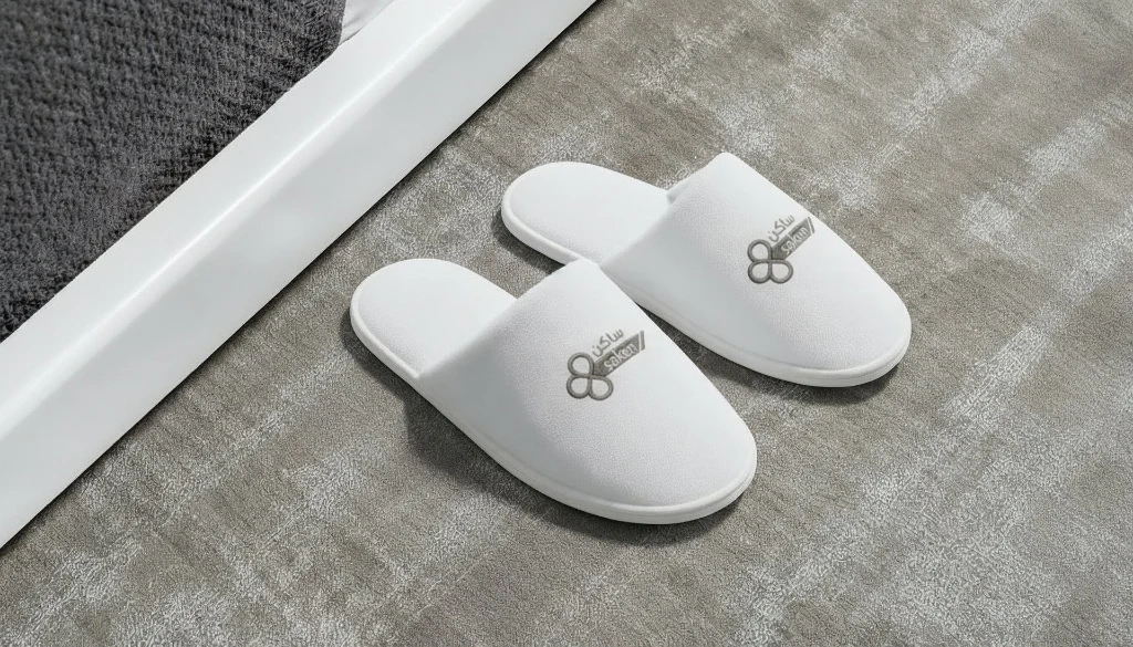 تصميم خف وأحذية الغرف الفندقية الفاخرة Room Slippers - ساكن